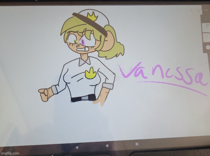 Vanessa | image tagged in fnaf security breach | made w/ Imgflip meme maker