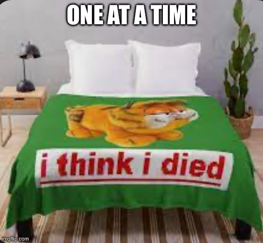 Just a bed in ohio | ONE AT A TIME | image tagged in fun,cursed image | made w/ Imgflip meme maker