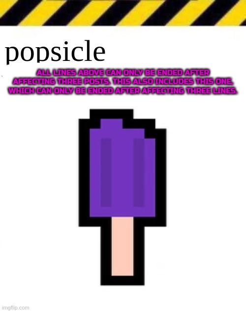 image tagged in updated wording popsicle | made w/ Imgflip meme maker