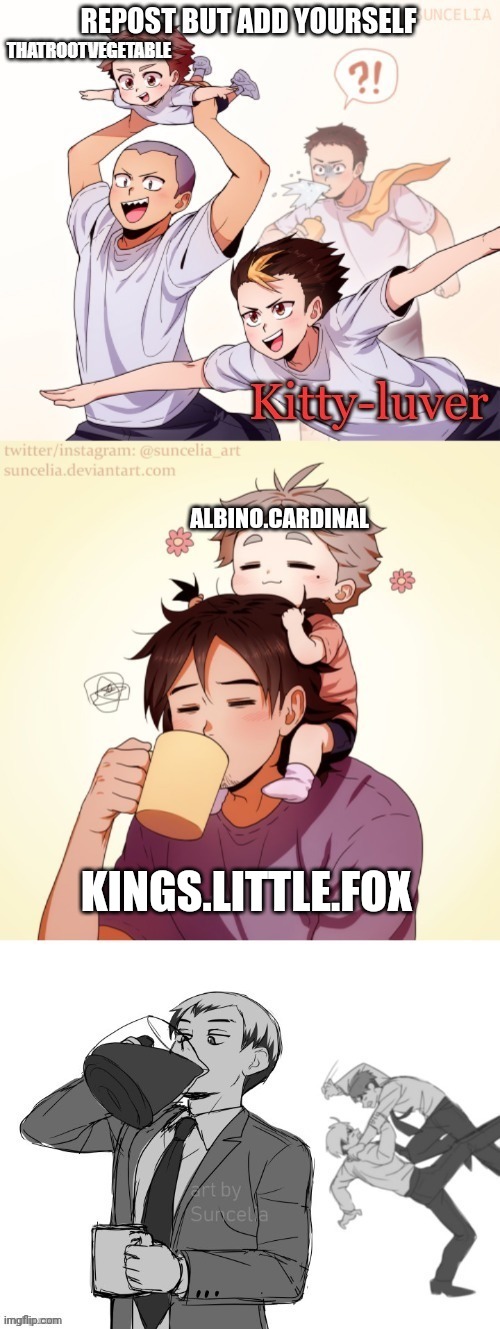 Me and my little sister I adopted | KINGS.LITTLE.FOX | made w/ Imgflip meme maker