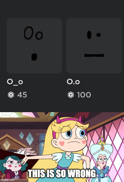 Roblox creator decided to label the wrong face | THIS IS SO WRONG | image tagged in star explaining,you had one job,star vs the forces of evil,roblox,memes | made w/ Imgflip meme maker