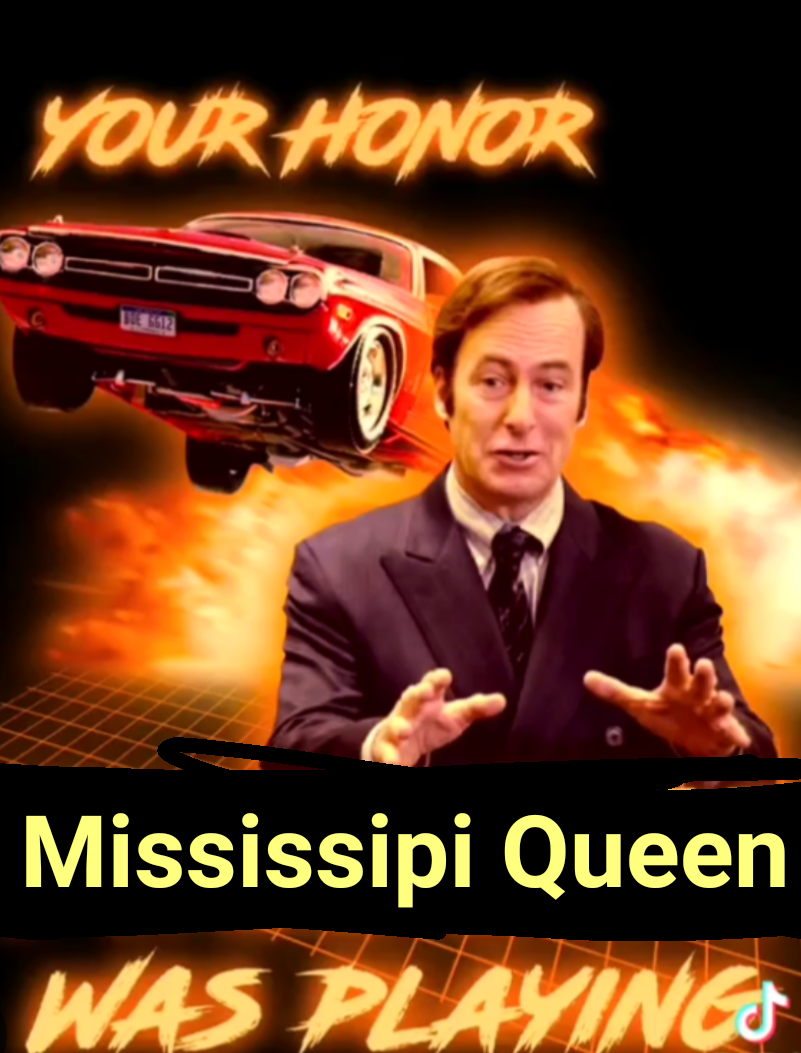 Mississipi Queen was playing Blank Meme Template