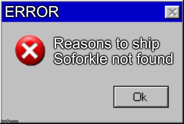 Sophorkle | image tagged in keeper of the lost cities,error | made w/ Imgflip meme maker