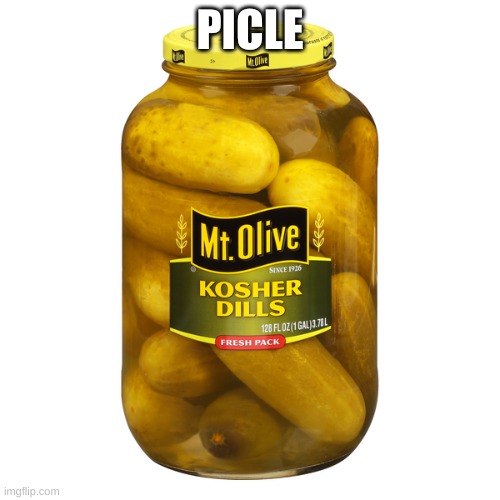 Picle | PICLE | image tagged in memes | made w/ Imgflip meme maker