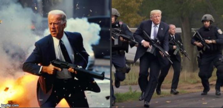 These pics go hard, 2024 election gonna be lit. | made w/ Imgflip meme maker