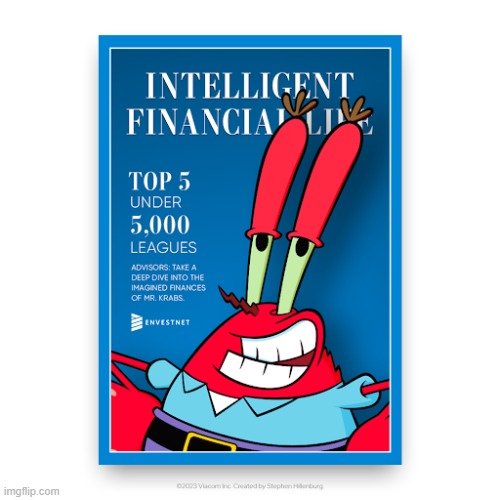 i found this weird ad and thought it would be good to show | image tagged in mr krabs,parody,advertising,funny,intelligence,finance | made w/ Imgflip meme maker