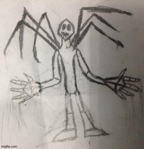 The Spider Puppet (HP:5000 DEF:500 ATK:800) | made w/ Imgflip meme maker