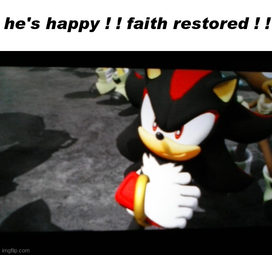 this is a cry for help | he's happy ! ! faith restored ! ! | made w/ Imgflip meme maker