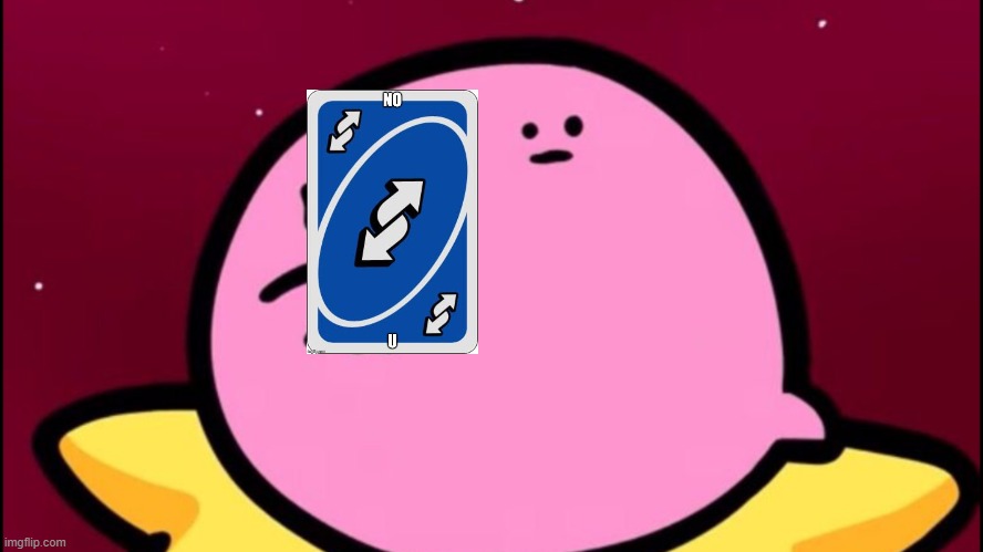 Kirby cross | image tagged in kirby cross | made w/ Imgflip meme maker