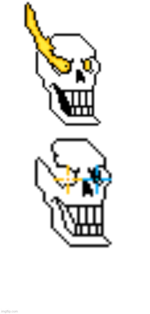 My disbelief papyrus headcannon phase 5 and 6 | image tagged in papyrus,disbelief | made w/ Imgflip meme maker