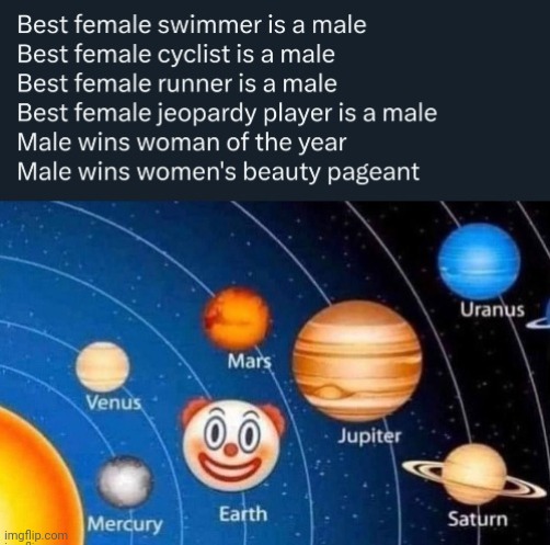 In clown world news. | image tagged in memes | made w/ Imgflip meme maker