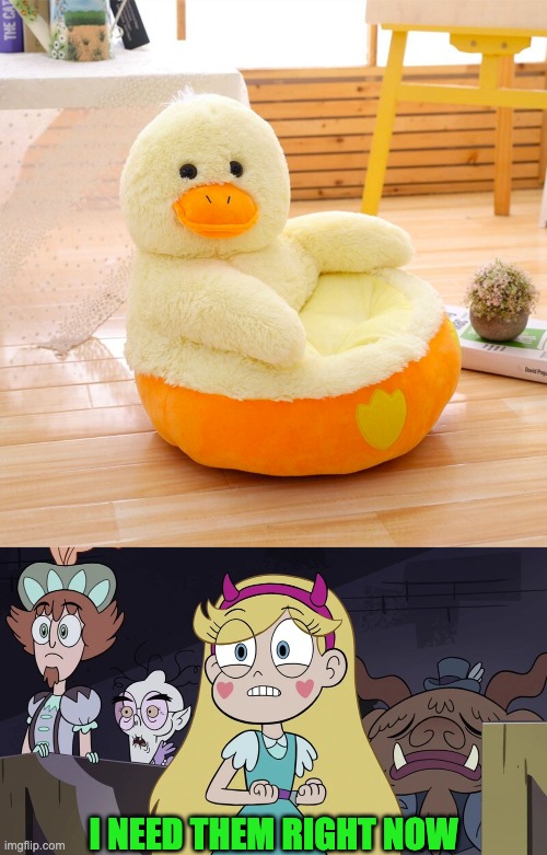 I need it! | I NEED THEM RIGHT NOW | image tagged in star butterfly,star vs the forces of evil,ducks,memes,funny | made w/ Imgflip meme maker