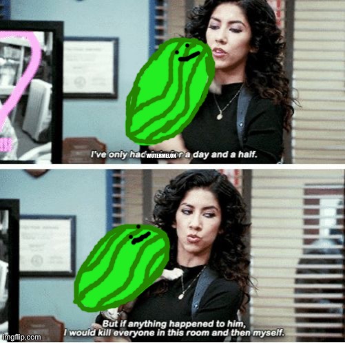 I've only had *blank* for a day | WUTERMELON | image tagged in i've only had blank for a day | made w/ Imgflip meme maker