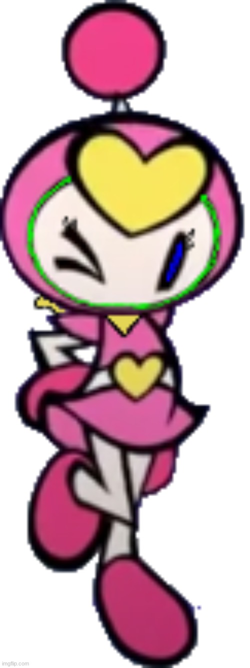 Classic Pretty Bomber in Super Bomberman R style V.2 (SBR) 3 | image tagged in classic pretty bomber in super bomberman r style v 2 sbr 3 | made w/ Imgflip meme maker