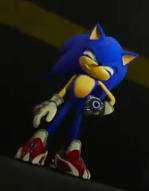 sonic smirk Blank Meme Template