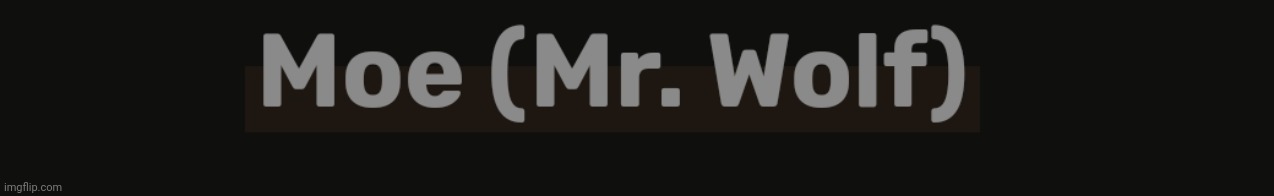 What kind of a name is Moe | made w/ Imgflip meme maker