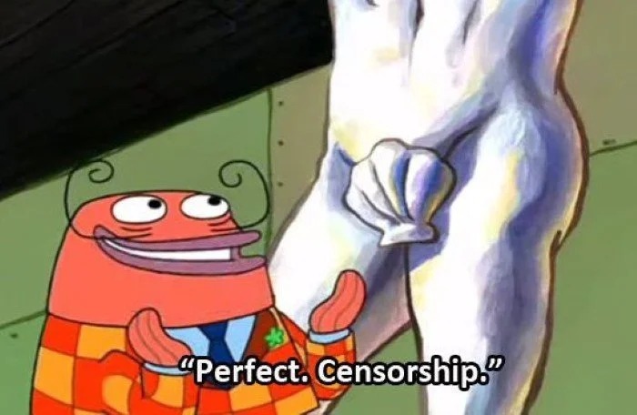 High Quality Perfect Censorship Blank Meme Template
