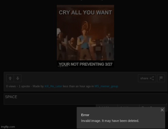 made w/ Imgflip meme maker