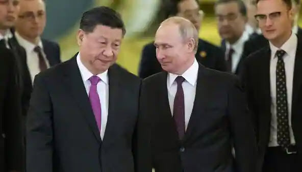 High Quality Putin and Xi Blank Meme Template