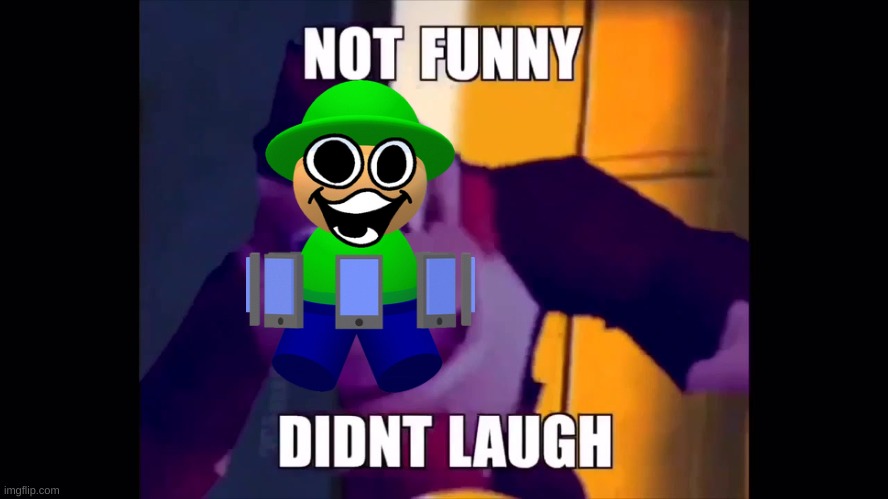 Not funny didn't laugh | image tagged in not funny didn't laugh | made w/ Imgflip meme maker