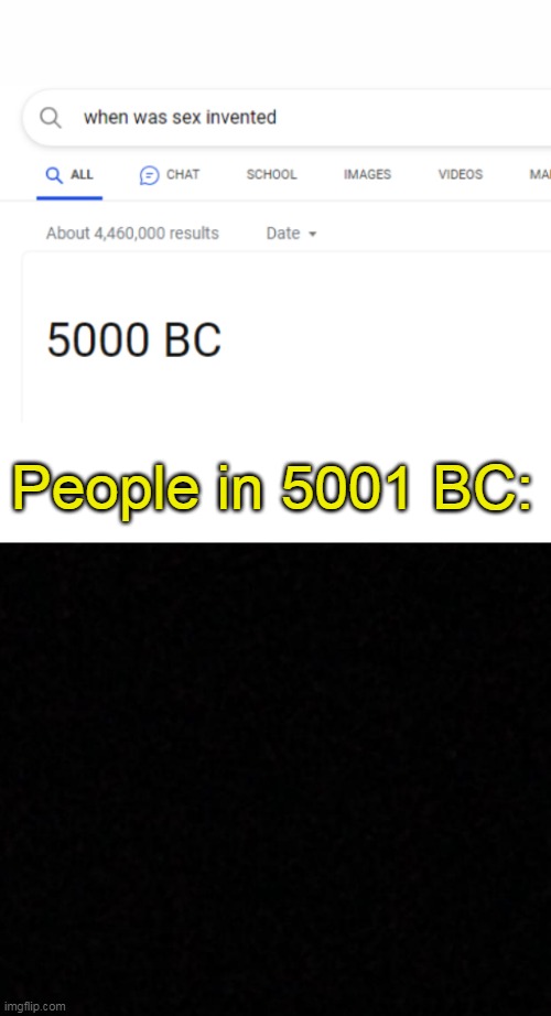 If you get it, you get it | People in 5001 BC: | made w/ Imgflip meme maker
