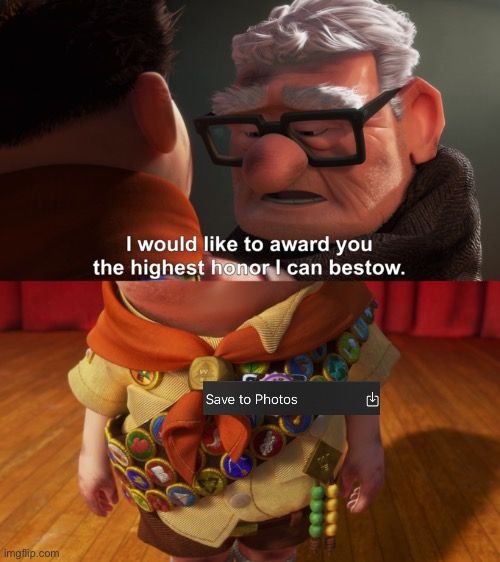 Highest Honor | image tagged in highest honor | made w/ Imgflip meme maker