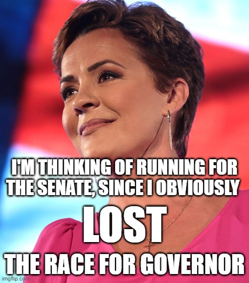 I'M THINKING OF RUNNING FOR THE SENATE, SINCE I OBVIOUSLY; LOST; THE RACE FOR GOVERNOR | image tagged in loser,sore loser,pathetic | made w/ Imgflip meme maker
