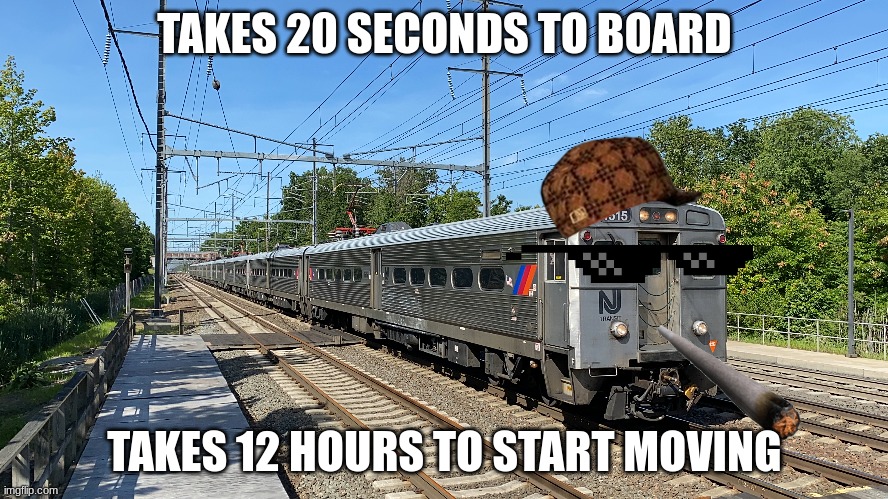haha arrow iii go brrr | TAKES 20 SECONDS TO BOARD; TAKES 12 HOURS TO START MOVING | image tagged in haha brrrrrrr,baller,a train hitting a school bus,thomas the tank engine,gifs | made w/ Imgflip meme maker