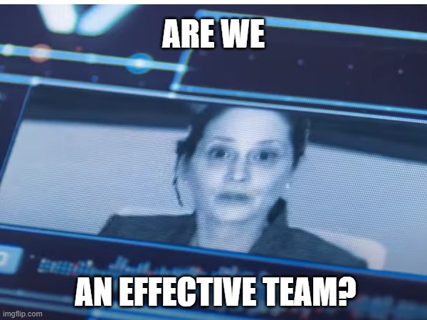Are we an effective team? | ARE WE; AN EFFECTIVE TEAM? | image tagged in effective,team,oblivion | made w/ Imgflip meme maker