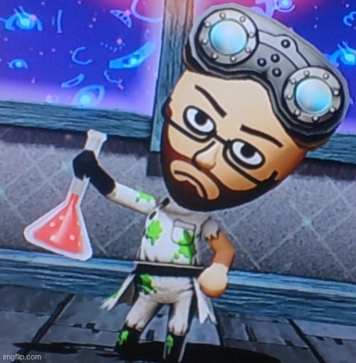 No way it's Waltuh in Miitopia | made w/ Imgflip meme maker