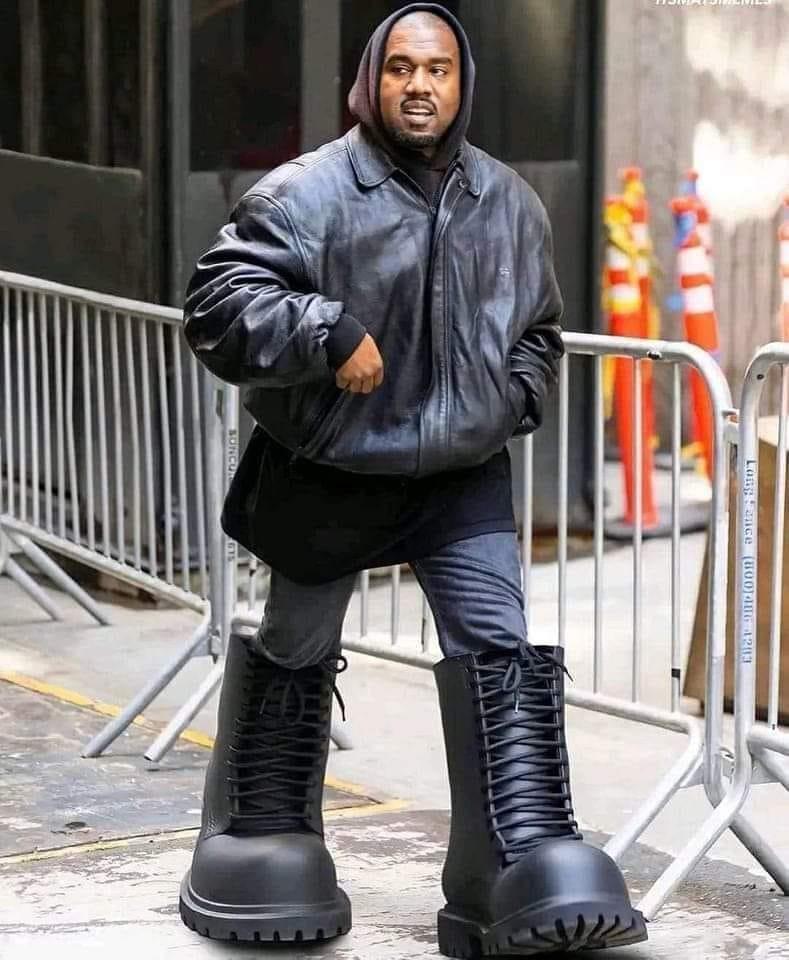 BIG BOOTS Blank Meme Template