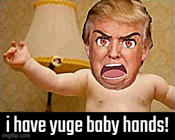 i have yuge baby hands! | made w/ Imgflip meme maker