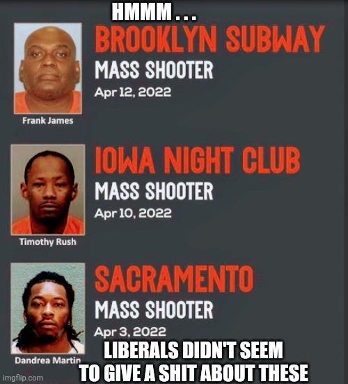 HMMM . . . LIBERALS DIDN'T SEEM TO GIVE A SHIT ABOUT THESE | made w/ Imgflip meme maker