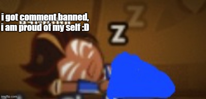 a mirmir choco ball | i got comment banned, i am proud of my self :D | image tagged in a mirmir choco ball | made w/ Imgflip meme maker