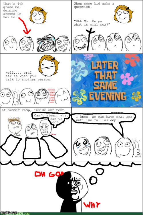 A little bit too innocent i was... | image tagged in rage comics,oh god why | made w/ Imgflip meme maker