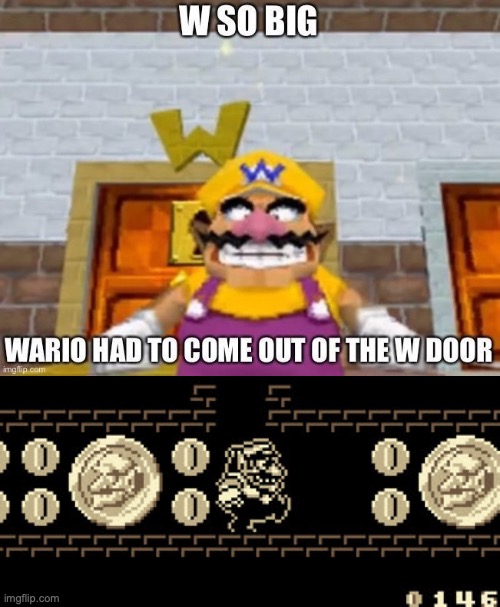 image tagged in wario land 2 coins | made w/ Imgflip meme maker