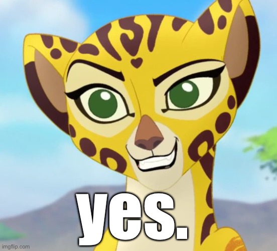 Fuli | yes. | image tagged in fuli | made w/ Imgflip meme maker