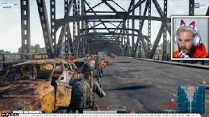 pewdiepie in the bridge | image tagged in pewdiepie in the bridge | made w/ Imgflip meme maker