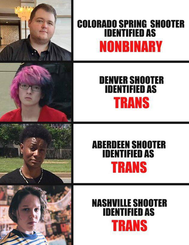 trans shooter Blank Meme Template