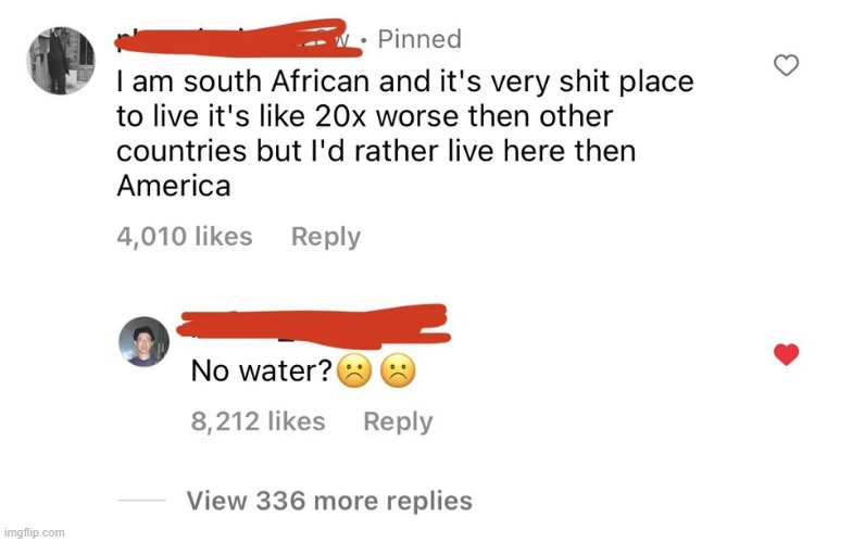 No water? | made w/ Imgflip meme maker