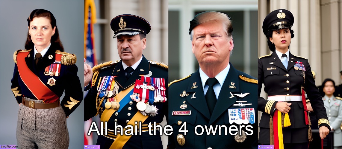 All hail the 4 owners | made w/ Imgflip meme maker