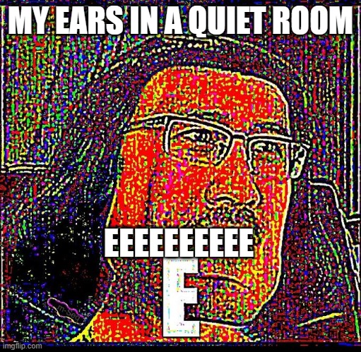 EEEEEEEEEEEEEEEE | MY EARS IN A QUIET ROOM; EEEEEEEEEE | image tagged in e | made w/ Imgflip meme maker