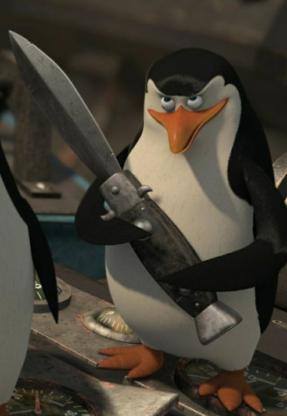 Penguin of madagascar Blank Meme Template