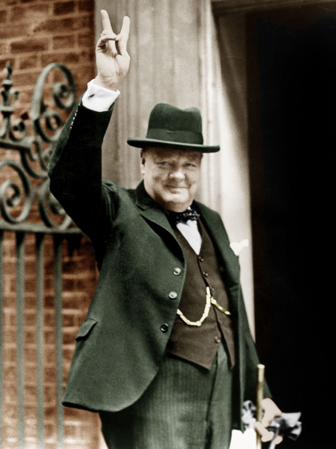 Sir Winston Churchill Blank Meme Template