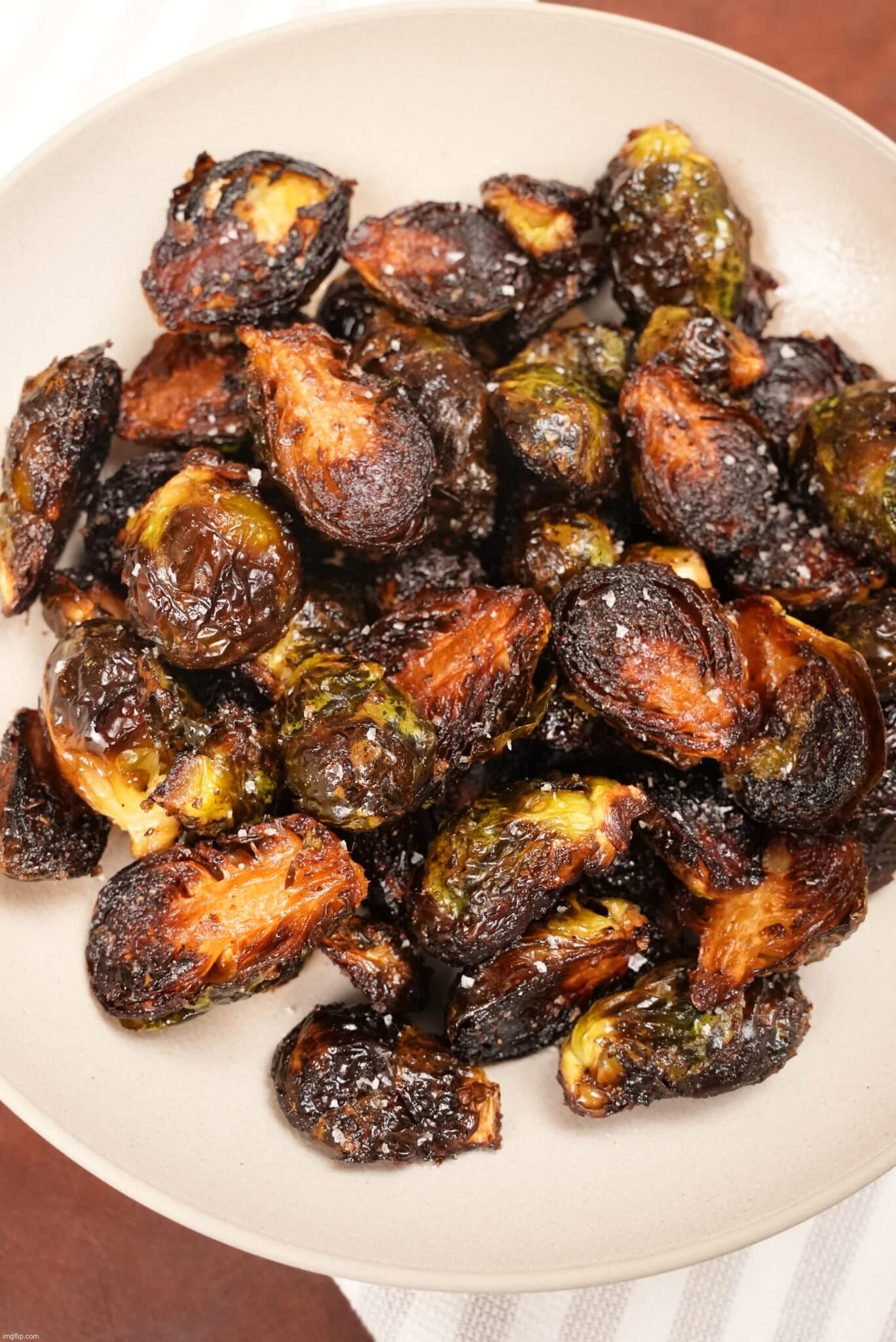 Crispy Brussels sprouts | image tagged in crispy brussels sprouts | made w/ Imgflip meme maker