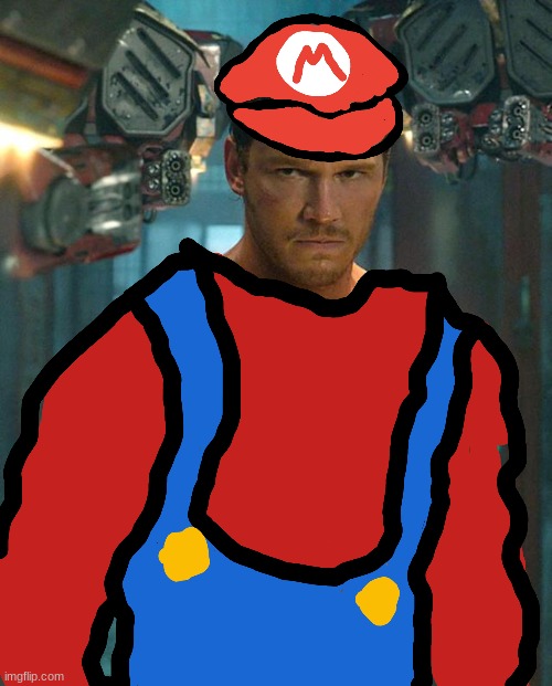 I made this cause I was bored, tell me what you think | image tagged in mario | made w/ Imgflip meme maker