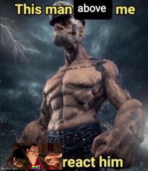 ? | image tagged in this man above me fish react him | made w/ Imgflip meme maker