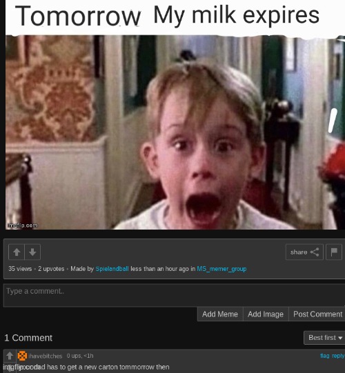 Bye dad :( | image tagged in dad got the milk | made w/ Imgflip meme maker