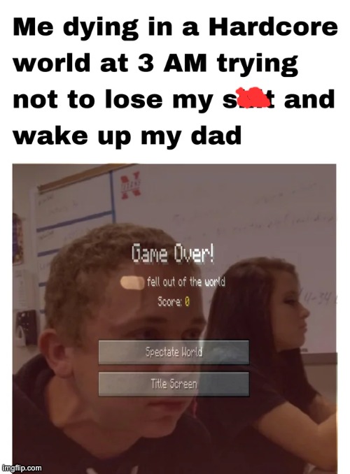 image tagged in memes,funny,minecraft | made w/ Imgflip meme maker