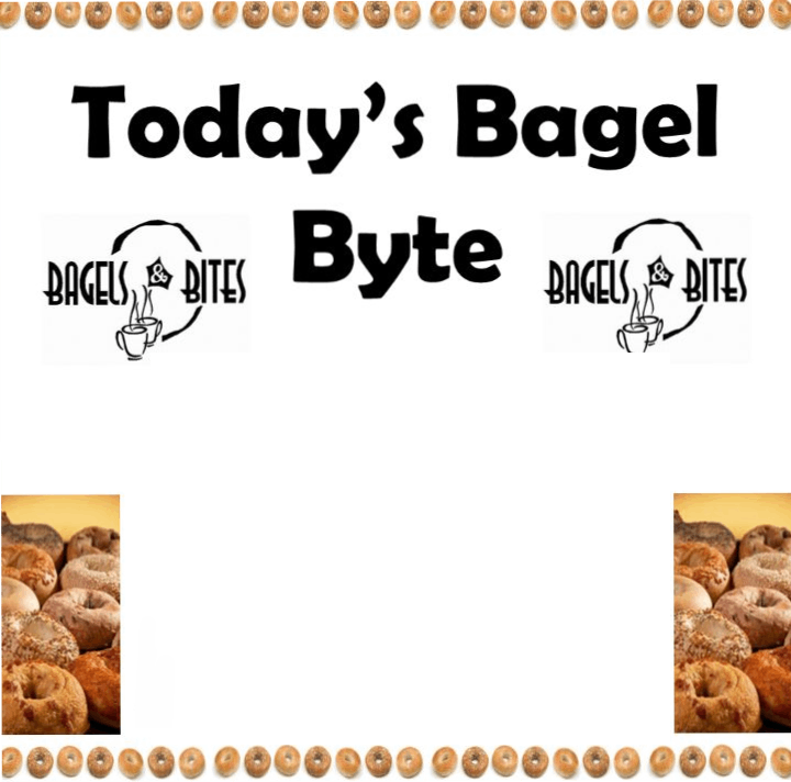 High Quality Bagel Byte Quotes Blank Meme Template
